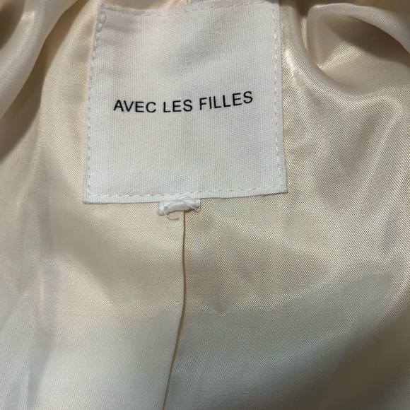 Anthropologie Avec Les Filles faux leather Trench Coat - Picture 5 of 15